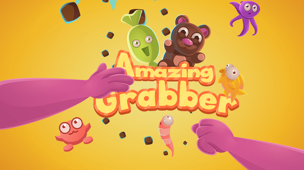 Tippen Sie auf den Bildschirm, um Haru, dem schelmischen rosa Monster, zu helfen, so viel kostbares Zeug wie möglich zu schnappen.