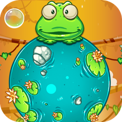 Tippen und springen Sie, um so hoch wie möglich zu gelangen. Sammle Sterne und esse Fliegen für Punkte. Vermeiden Sie gefährliche Tiere und Pflanzen.