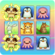 Animal Connection bietet 3 verschiedene Spielmodi und 30 Puzzle-Stufen: Kombiniere alle niedlichen Tiere und räum das Brett ab!