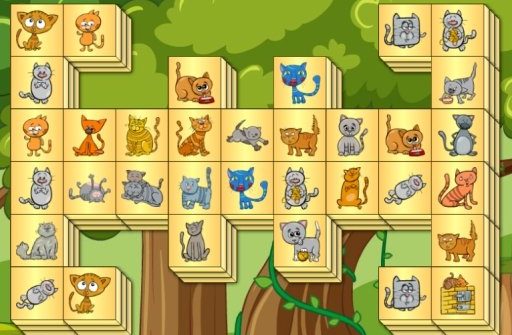 Cats Mahjong - kostenlos bei Computerspiele.at spielen!